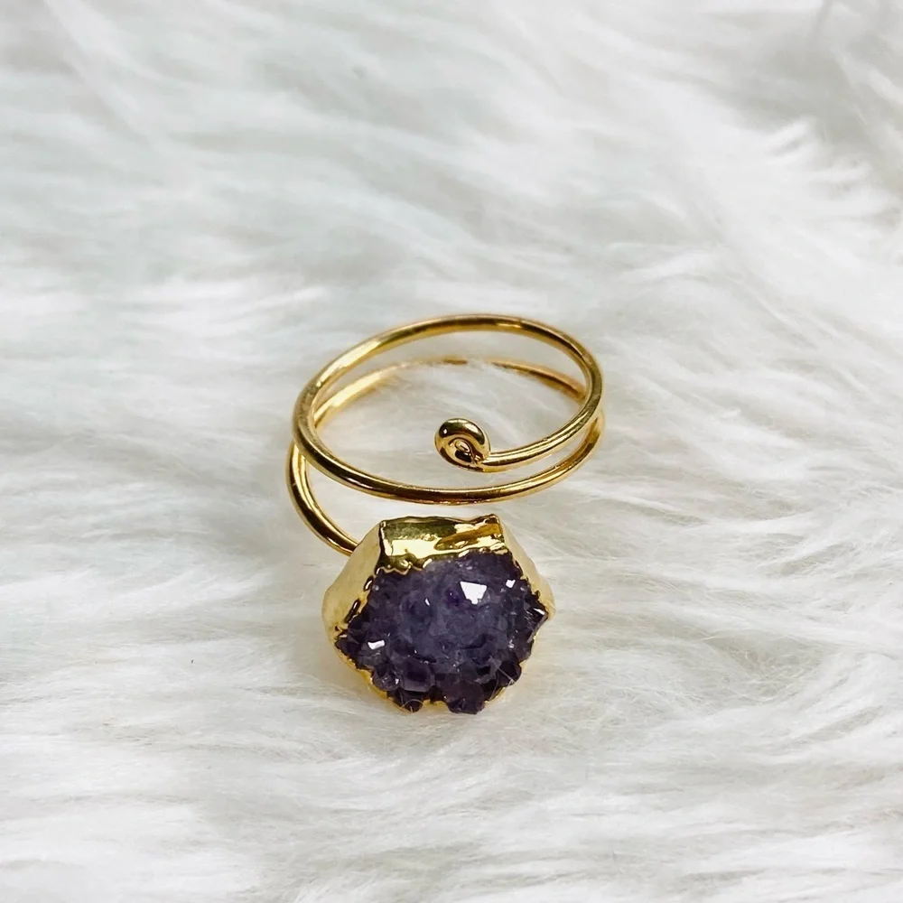 Turning Heads Druzy Ring